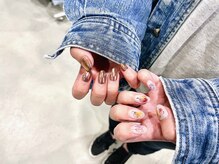 レイネイル レイアイ はません店(RAY NAIL ray eye)/個性派秋ネイル 担当:平岡