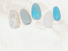 ブレスネイル(brace Nail)/ミラーフラワーアート