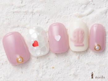 アイネイルズ 横浜WEST店(I-nails)/冬ミトンネイル9480円