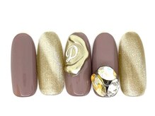 ディーネイル 四条烏丸(D-nail)/17番　2023冬デザインコンテスト