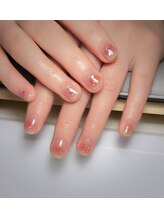 サムズアップネイル(thumbs up nail)/チークネイル