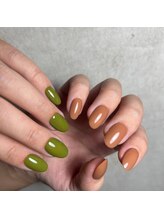 ワンラブネイルズ 新橋店(OneLoveNails)/2色選択可　ワンカラーorグラデ