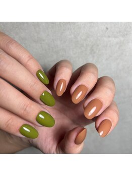 ワンラブネイルズ 新橋店(OneLoveNails)/2色選択可 ワンカラーorグラデ