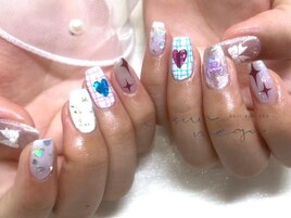 個性派ネイル