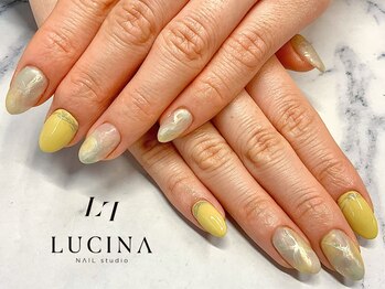 ネイルスタジオ ルキナ(LUCINA)/T-038 パステルニュアンスネイル