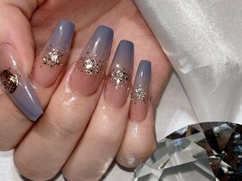 グラデーションネイル　担当Mao