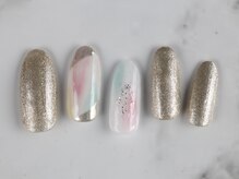 リオッサ オブ ラグーン(RIOSSA of Lagoon)/ツイードｘコーラルデザイン