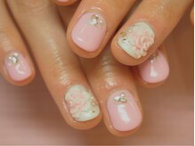 アールローズ(R-rose)/R*roseブライダルネイル¥13607