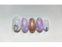 ネイルアンドアイ ミント(nail＆eye mint)/1月キャンペーンネイル