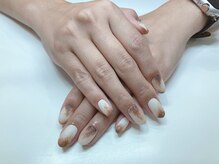 ティーエヌ 本厚木店/カフェラテネイル☆7700円税込