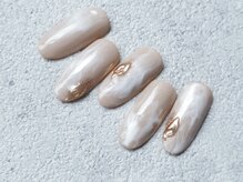 ビームズ トータルビューティー 西中島店(BeeMs Total Beauty)/【ネイル】大人ニュアンスネイル