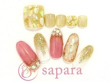津田沼ネイルサロン サパラ(sapara)/ハンドフットセット定額￥11,499