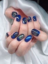 ティディーネスト(Tidynest)/夏ネイル