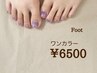 200以上のカラーから選べる♪フットワンカラー