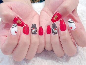 ラルネイル 大宮(Lull. nail)/#バレンタインネイル