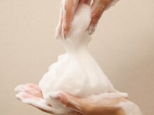 ヨサパーク メアヴィア(YOSA PARK mea via.)/5.濃密泡でフェイシャルケア