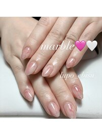 マーブル nail☆