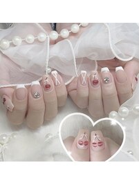 持ち込み　春ネイル　渋谷