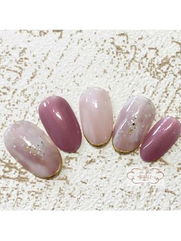 ネイルサロン クイル(QUILL)/4月オーロラカラー(3)