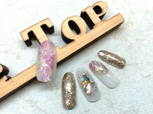 サロン ザ トップ(Salon the Top)/ピンクパープルオーロラ