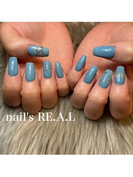 ネイルズリアル 倉敷(nail's RE.A.L)/シンプルネイル