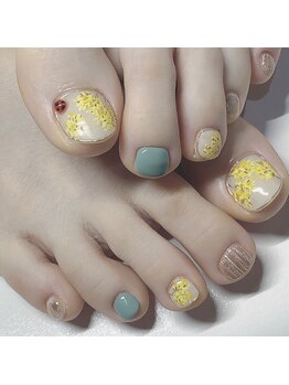 エムネイル(eM nail)/ミモザ