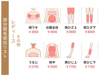 ベルム(Belleme)/気になる背中,うなじ,ひじ下等◎