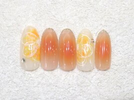 7月新作お花ネイル607z2