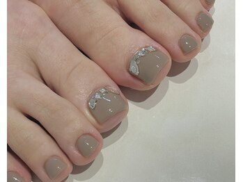 フット1本アート♪