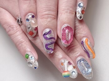 やり放題　ゴテゴテアート