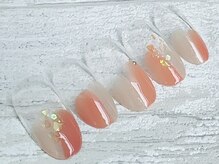 ナチュラルネイル 南口店(Natural Nail)/人気！塗りかけアート