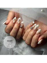 モストネイル 五日市店(MOST nail)/王道のフレンチネイル