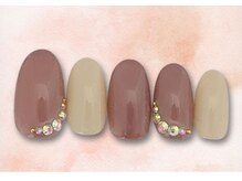 アイラッシュアンドネイルサロン カンカ(Kanka)/３月キャンペーンネイルB￥5700