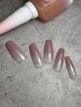 【再来】グラデーションネイル ¥6300 (パラジェル変更+¥1100)