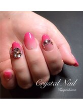 クリスタルネイル ボンベルタ橘店(CRYSTAL NAIL)/ビジューネイル
