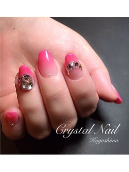 クリスタルネイル ボンベルタ橘店(CRYSTAL NAIL)/ビジューネイル