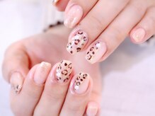 ラルネイル 大宮(Lull. nail)/＊ヌーディー＊レオパード＊