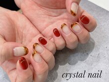 クリスタルネイル ゆめタウン久留米店/べっ甲ネイル