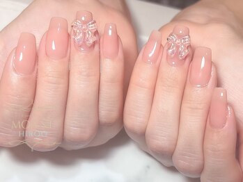 モアニ ヒロオ 渋谷店(MOANI Hiroo)/人気のリボンネイル♪