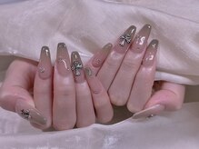 エムズ ネイルサロン(M2)/カーキベージュベビーブーマー