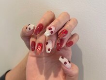 プラス ファースト(Plus 1st)/さくらんぼネイル♪byKobayashi