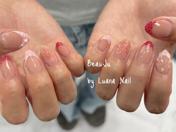 ボージュ バイ ルアナネイル(BeauJu by Luana Nail)/夏ピンク