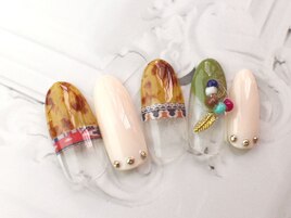 べっこう×ワイヤーエスニック風