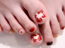 ラルネイル 大宮(Lull. nail)/＊ハート＊FOOT＊