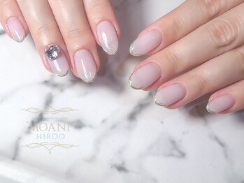 モアニ ヒロオ 渋谷店(MOANI Hiroo)/マオジェルで爽やか夏ネイル♪