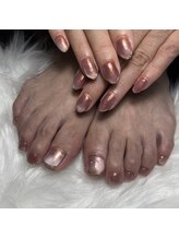 ネイルサロン アニーアンドジーノ シド(NAIL SALON Annie&Gino shido)/ハンドネイル×フットネイル