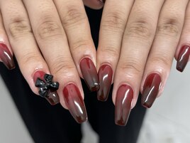 ボルドーグラデーション