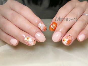 ミモザ 吉祥寺(Mimosa)/成人式 ミラー 花