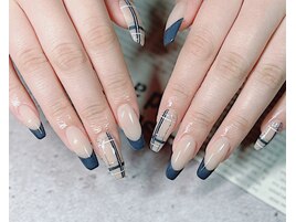 チェックネイル