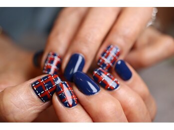 ノンブリック 並木店(Nomblic)/チェックネイル